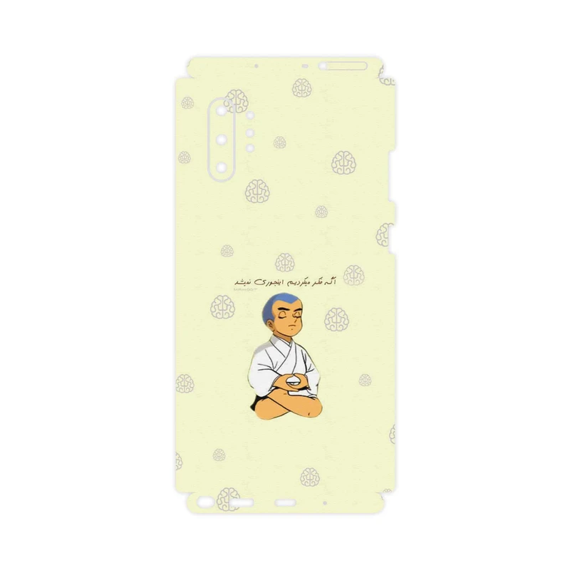 برچسب پوششی ماهوت مدل Ikkyu-san-FullSkin مناسب برای گوشی موبایل سامسونگ Galaxy Note 10 Plus