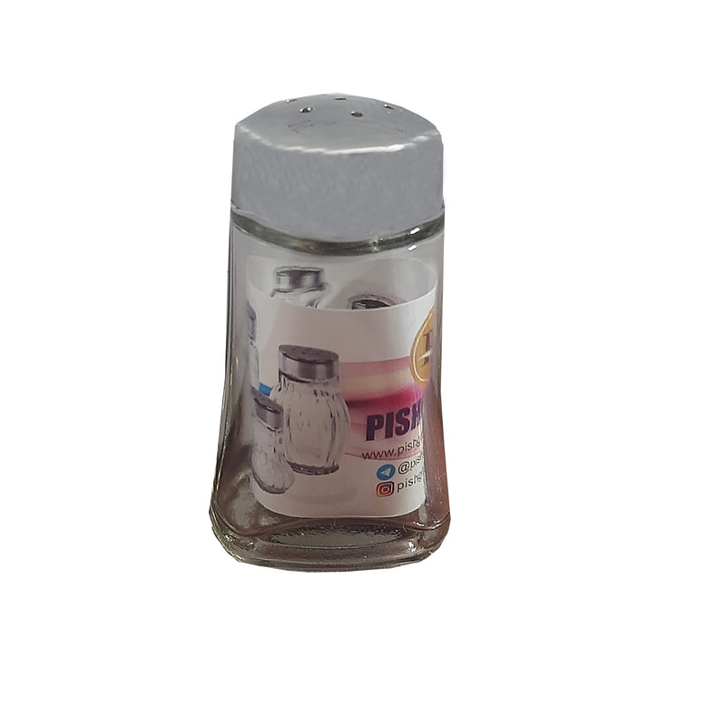 نمکدان پیشگامان مدل نگین کد 584620 بسته 6 عددی