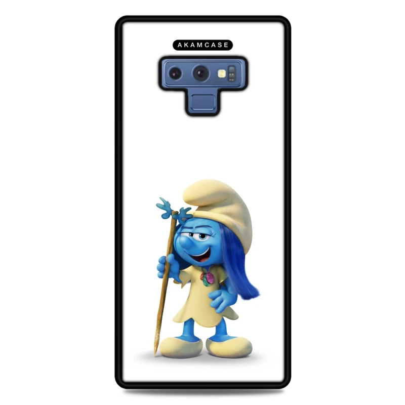 کاور آکام مدل AMC-WSGN9-SMURFS-21 مناسب برای گوشی موبایل سامسونگ Galaxy Note 9