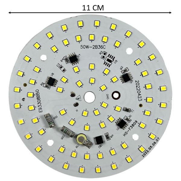 چیپ لامپ ال ای دی 50 وات مدل SENSOR-220V بسته 2 عددی