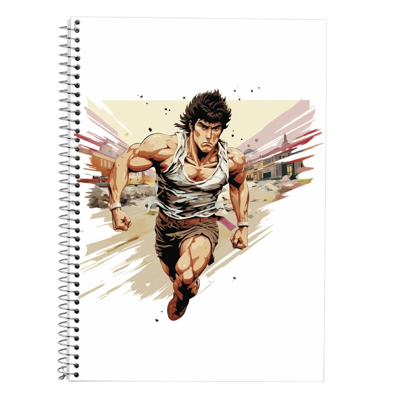 دفتر زبان 50 برگ مدوپد مدل سه خط طرح تایتان Titan کد DF11910