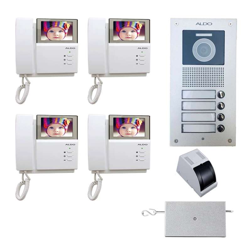 دربازکن تصویری آلدو مدل M4D4-412 دربازکن تصویری آلدو مدل M4D4-412