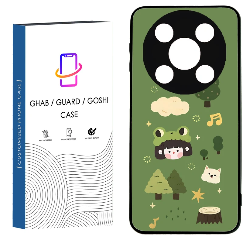 کاور قاب گارد گوشی طرح دخترانه کد34 - TPU مناسب برای گوشی موبایل  وکال V2 / V2 Lite