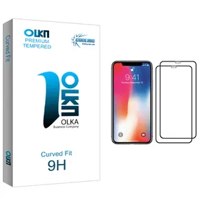 Cooling Olka glass Screen Protector For Apple iPhone X Pack Of 2