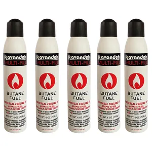 گاز فندک رونده مدل MULTI-FILL حجم 300 میلی لیتر بسته 5 عددی