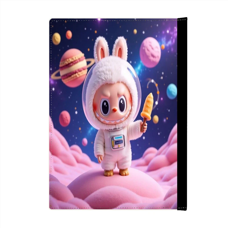 کلاسور پاد آفرین مدل فانتزی کارتونی طرح لبوبو کیوت و بامزه ترند کد p49