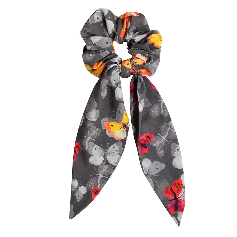 کش مو زنانه دلنار گالری مدل اسکرانچی پروانه