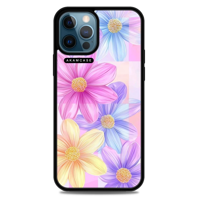کاور آکام مدل AMC-WA12PROMAX-FLOWERS-31 مناسب برای گوشی موبایل اپل iPhone 12 Pro Max