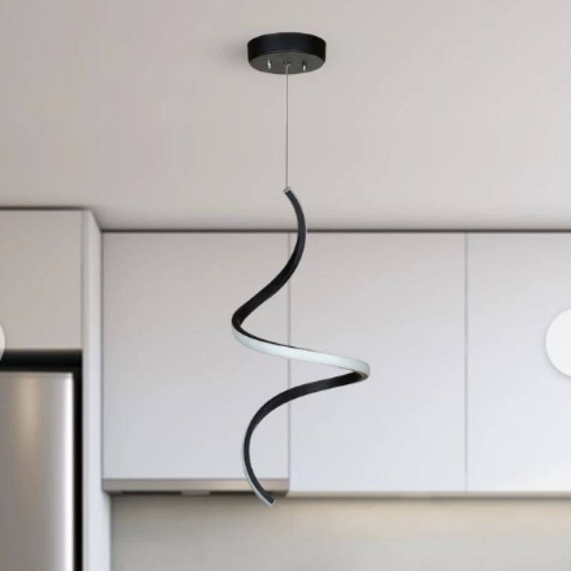 لوستر آویز شاهان تک مدل spiral