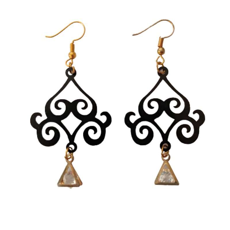 گوشواره دخترانه مدل فرفورژه گوشواره دخترانه مدل فرفورژه