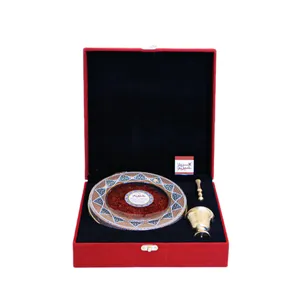 زعفران کادویی  باکس مخمل شیرین پرواز - 13.8 گرم به همراه هاون