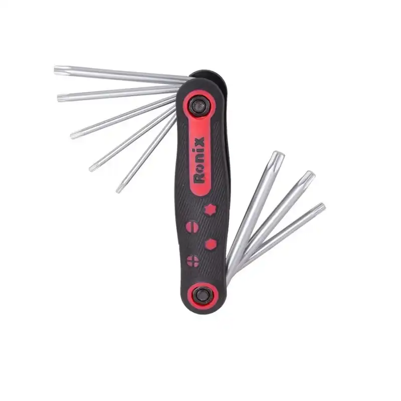 مجموعه 8 عددی آچار آلن ستاره ای رونیکس مدل RON-2021