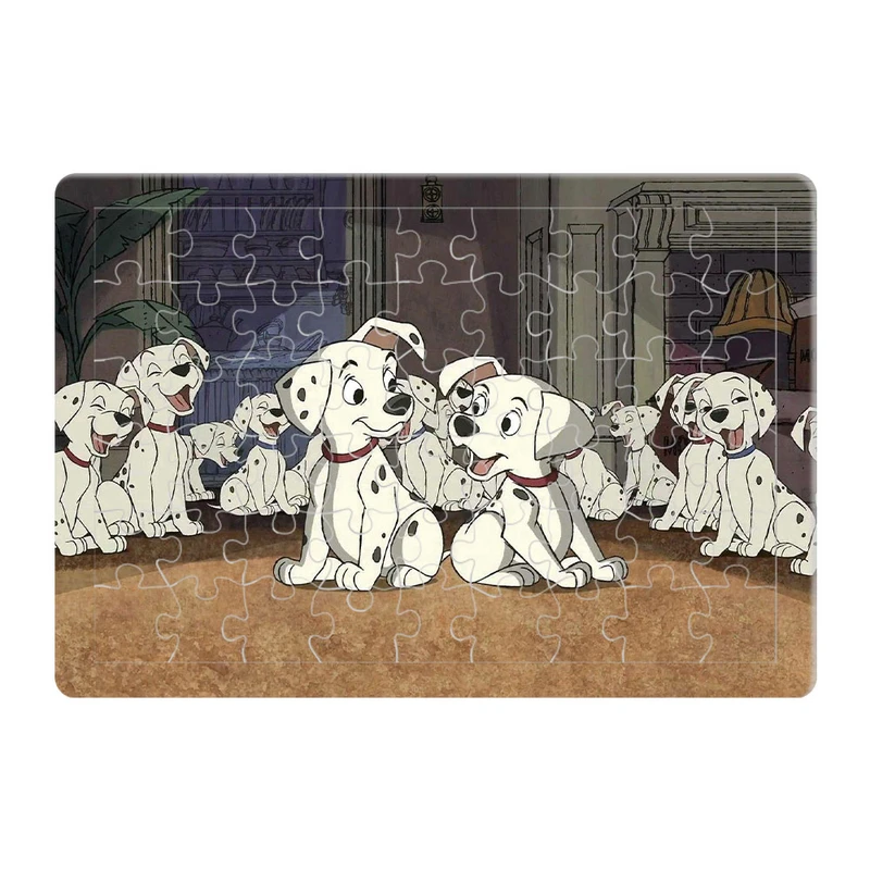 پازل 54 تکه طرح صد و یک سگ خالدار مدل P009