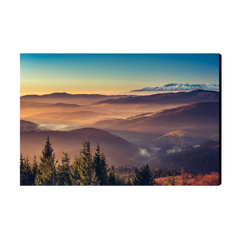 تابلو شاسی عرش طرح گردشگری لهستان مدل پارک ملی تاترا کد As5919