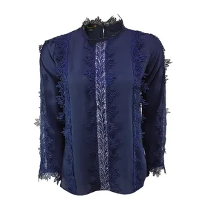 بلوز آستین بلند زنانه مدل گیپور