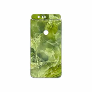 MAHOOT Green Crystal Marble Cover Sticker for Google Nexus 6P