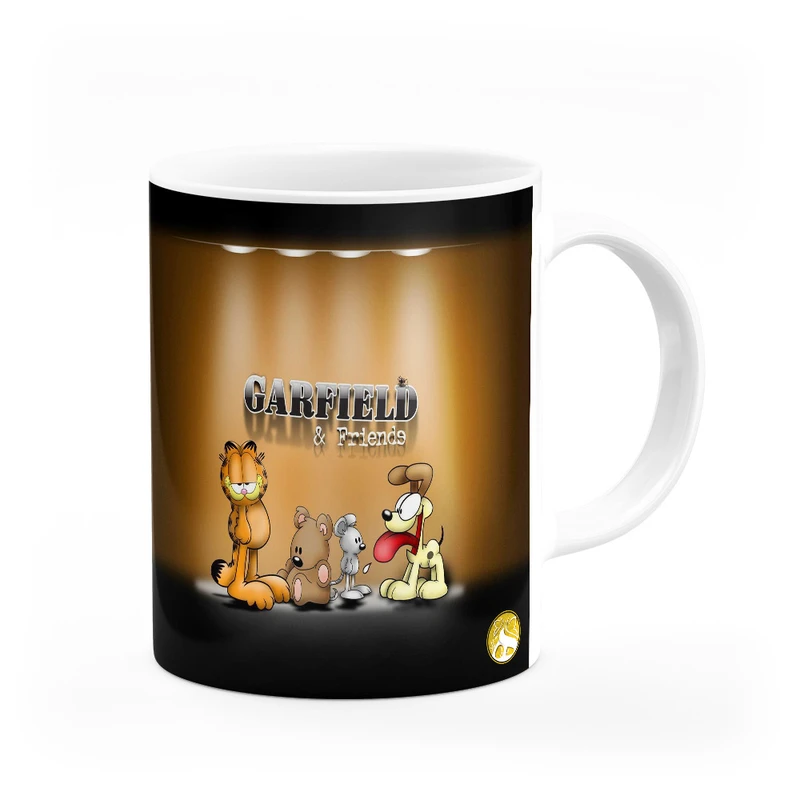 ماگ هومرو طرح انیمیشن گارفیلد مدل MG3877