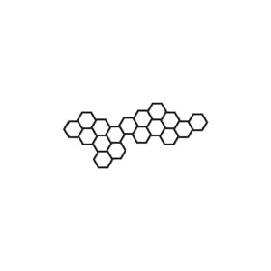 دیوارکوب طرح شش ضلعی مدل ge-s01