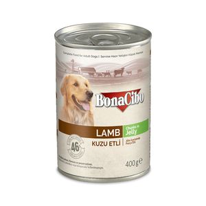 نقد و بررسی کنسرو غذای سگ بوناسیبو مدل Lamb وزن 400 گرم توسط خریداران