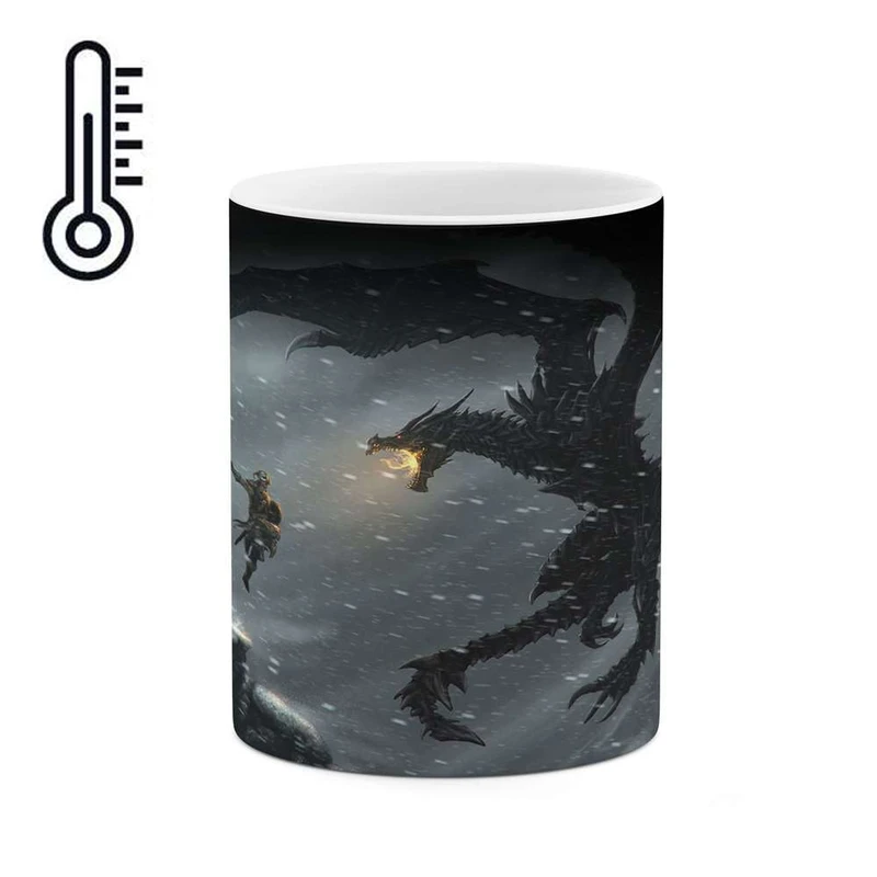 ماگ حرارتی کاکتی مدل اژدها کد mgh12270