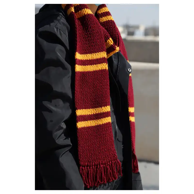 شال گردن بافتنی مدل هری پاتر کد 136