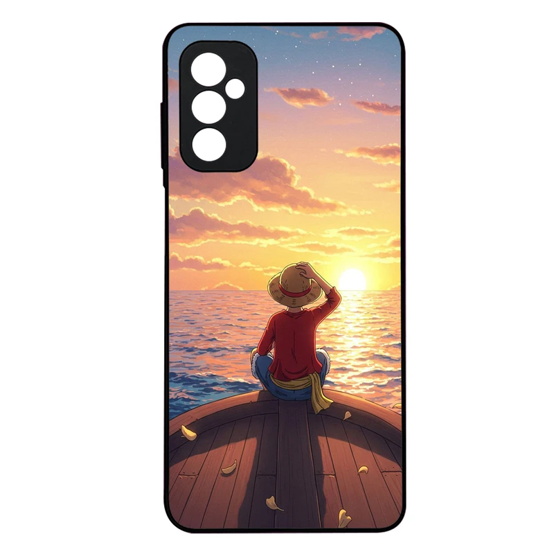 کاور گارد قاب علوی مدل دور ژله ای پشت گلس MLG مناسب برای گوشی موبایل سامسونگ Galaxy M52