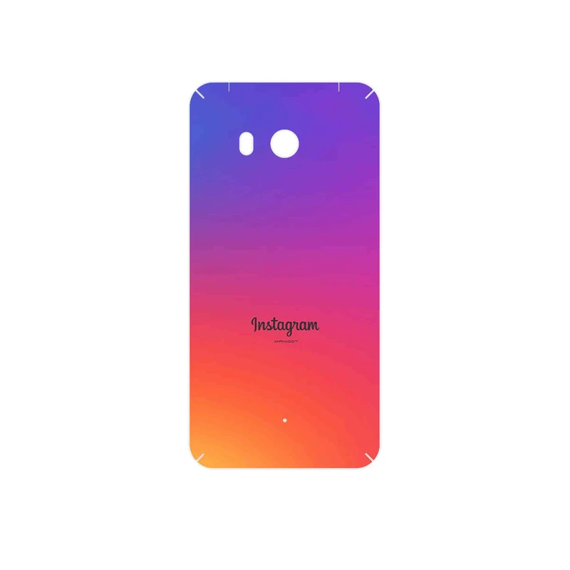 برچسب پوششی ماهوت مدل Instagram مناسب برای گوشی موبایل اچ تی سی U11