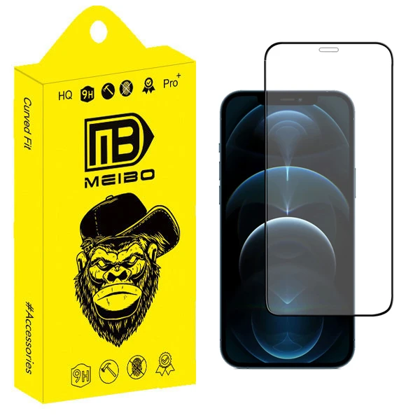 محافظ صفحه نمایش میبو مدل Resistant Full مناسب برای گوشی موبایل اپل iPhone 12 Pro Max