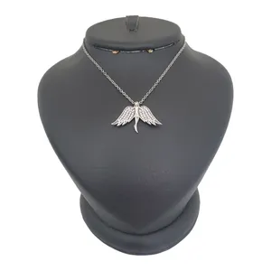 گردنبند نقره زنانه ترمه ۱ مدل فرشته کد smed 1009