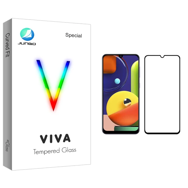 محافظ صفحه نمایش جانبو مدل Viva Glass مناسب برای گوشی موبایل سامسونگ Galaxy A50s