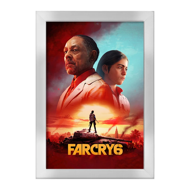 تابلو خندالو طرح فار شیش فارکرای کد 30692