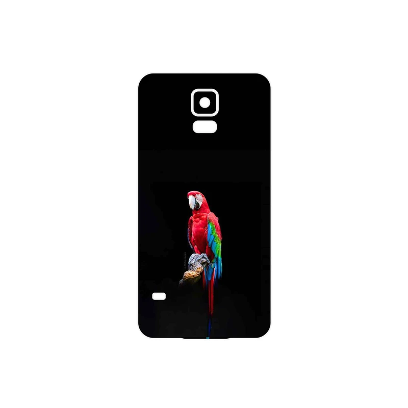 برچسب پوششی ماهوت مدل Parrot مناسب برای گوشی موبایل سامسونگ Galaxy S5