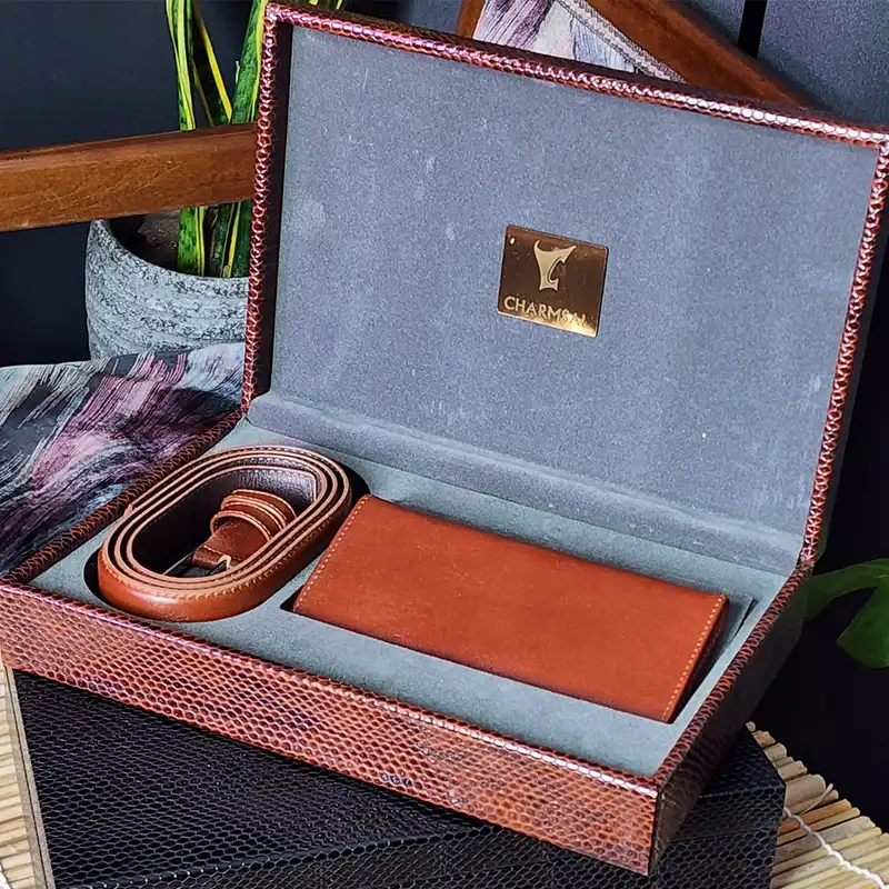 ست هدیه مردانه مدل AY218 دو تیکه