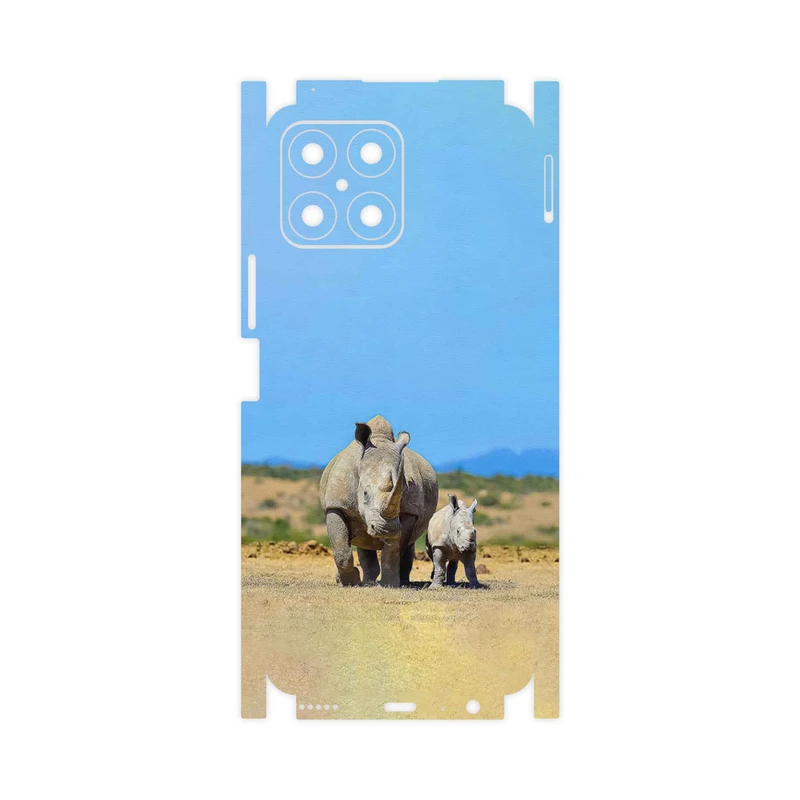 برچسب پوششی ماهوت مدل Rhino-FullSkin مناسب برای گوشی موبایل آنر X8