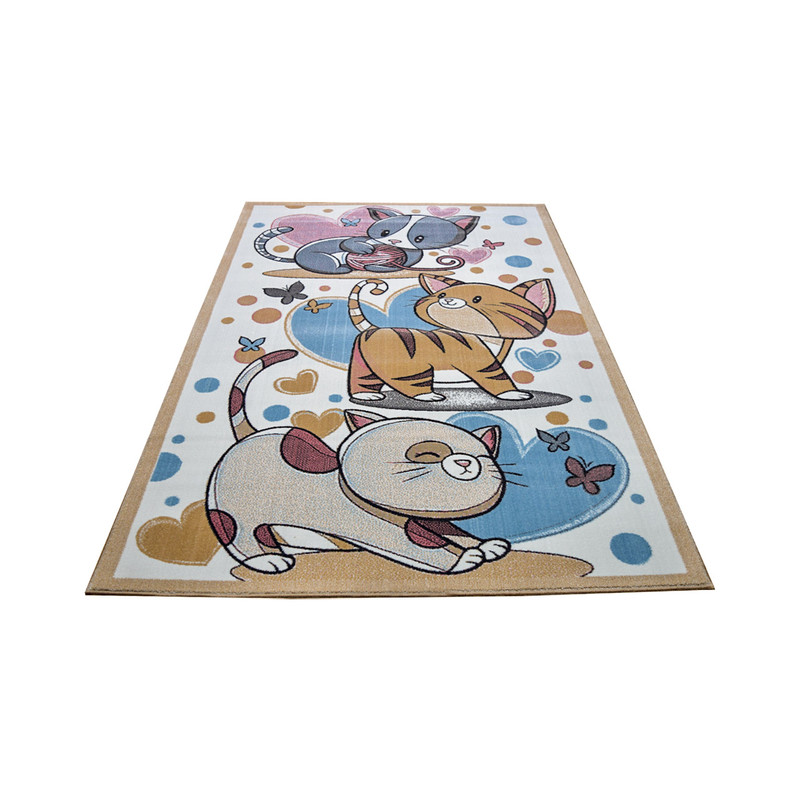 فرش ماشینی فرش سهند کد PQ56.0O طرح کودک