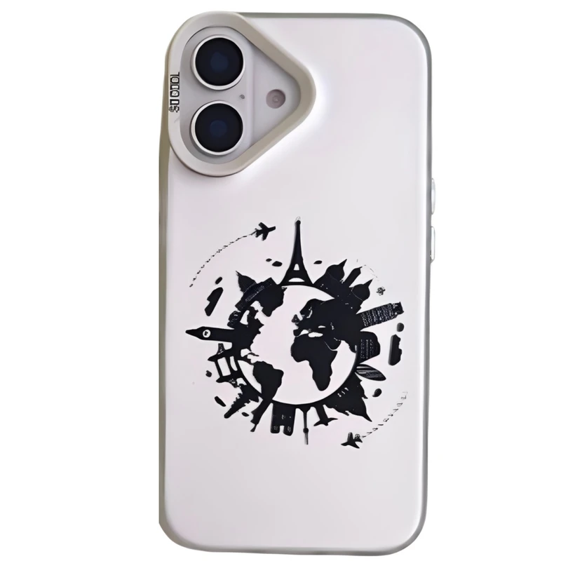 کاور مدل so cool طرح سفر مناسب برای گوشی موبایل اپل Iphone 16 