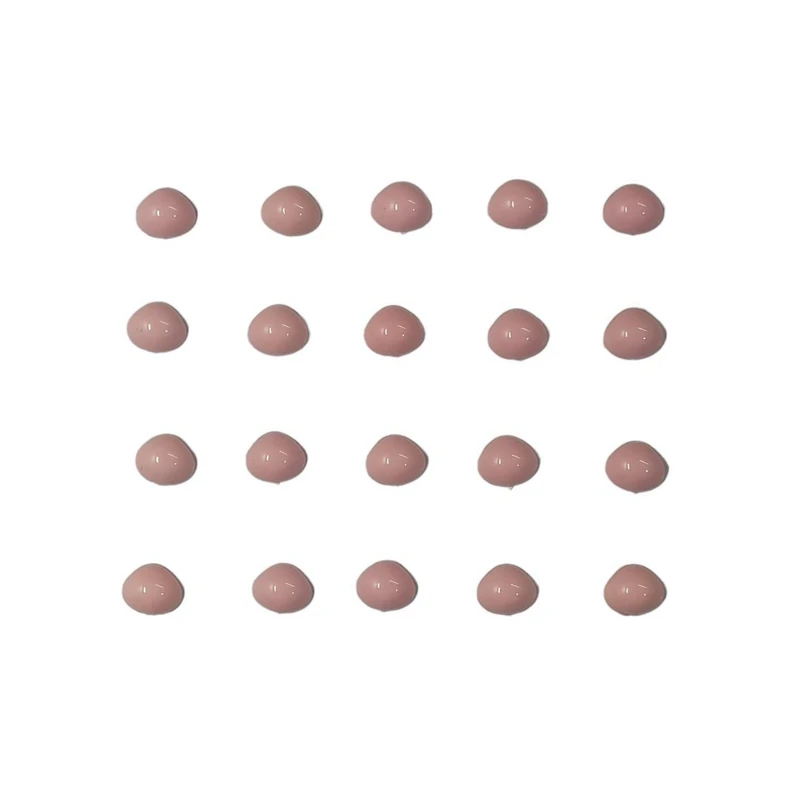 ملزومات عروسک سازی طرح بینی حیوانات کد PISIZ2B20 بسته 20عددی