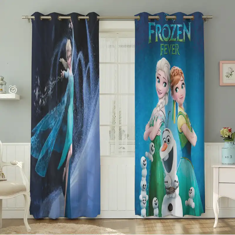 پرده نیروانا طرح کودک مدل مخمل کد 8556 سایز 140×280 سانتی متر