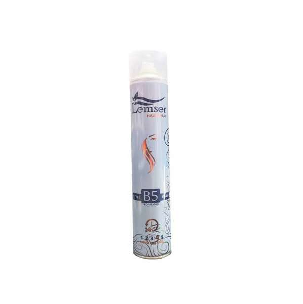 اسپری حالت دهنده مو لمسر مدل B5 حجم 250 میلی لیتر اسپری حالت دهنده مو لمسر مدل B5 حجم 250 میلی لیتر