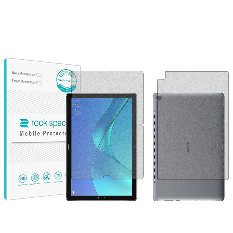 محافظ صفحه نمایش مات راک اسپیس مدل HyMTT مناسب برای تبلت هوآوی M5 Pro 10.8   به همراه محافظ پشت گوشی