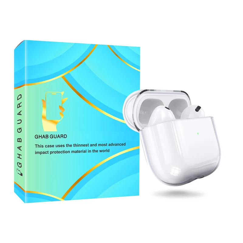 کاور قاب گارد مدل CLEARGHA مناسب برای کیس اپل AirPods 3