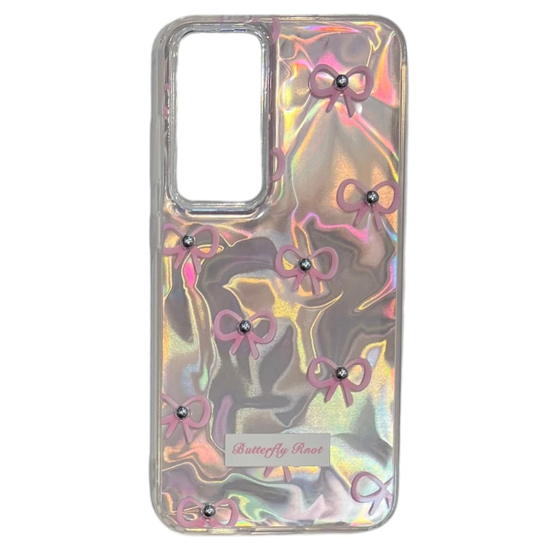 کاور طرح پاپیون مرواریدی هولوگرامی مناسب برای گوشی موبایل شیائومی REDMI NOTE 9S/9 PRO