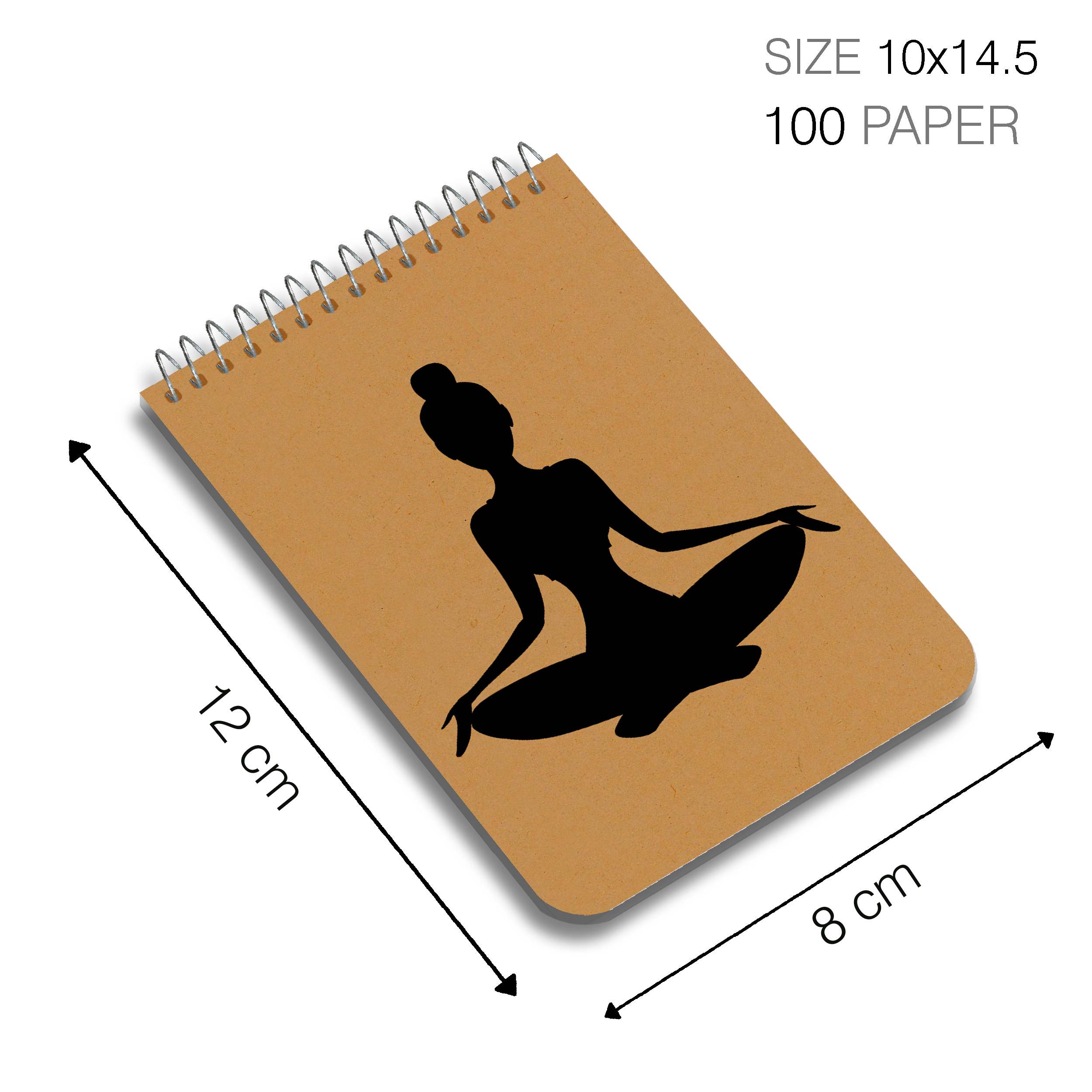 دفترچه یادداشت 100 برگ مستر راد طرح مدیتیشن کد meditation 1706