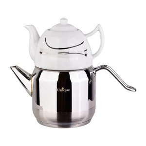 ست کتری و قوری یونیک کد 7280 گنجایش کتری 2 لیتر گنجایش قوری 1 لیتر 