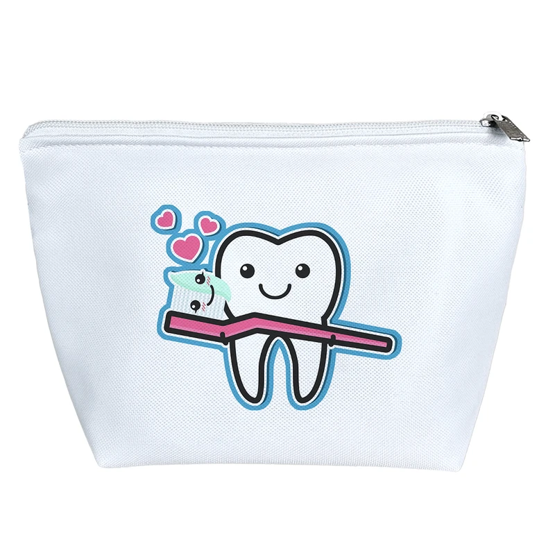 کیف لوازم آرایش دخترانه خندالو مدل دندان و دندان پزشکی کد 2701