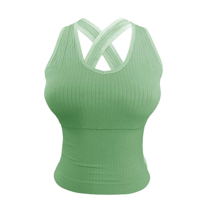 نیم تنه ورزشی زنانه مدل کبریتی کد SA-5721