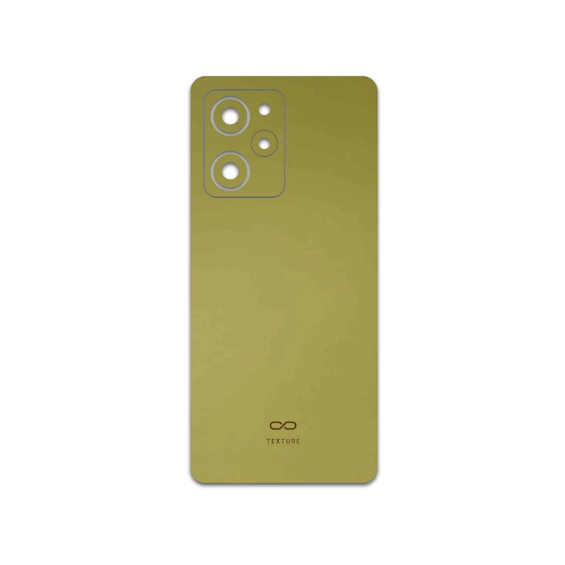 برچسب پوششی ماهوت مدل Matte-Gold مناسب برای گوشی موبایل شیائومی Poco X5 Pro