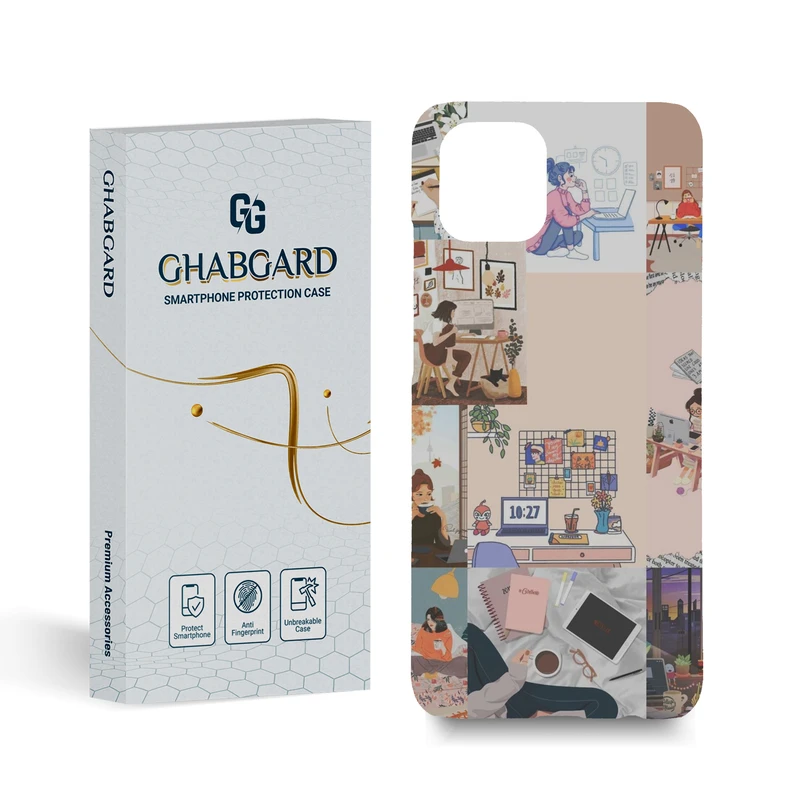 کاور قاب گارد مدل دخترانه مناسب برای گوشی موبایل سامسونگ Galaxy A03 