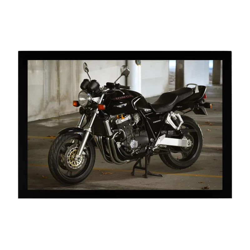 تابلو بکلیت طرح موتور سنگین HONDA CB1000 مدل b-po1514 فریم مشکی