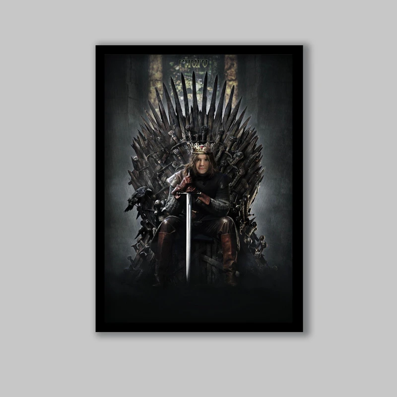 تابلو مدل سریال بازی تاج و تخت Game of thrones کد LA-G10267-2